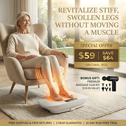 Transform Your Body at Home: Efficient Fat Burning + Free Massage Gun + Limited-Time Discount!