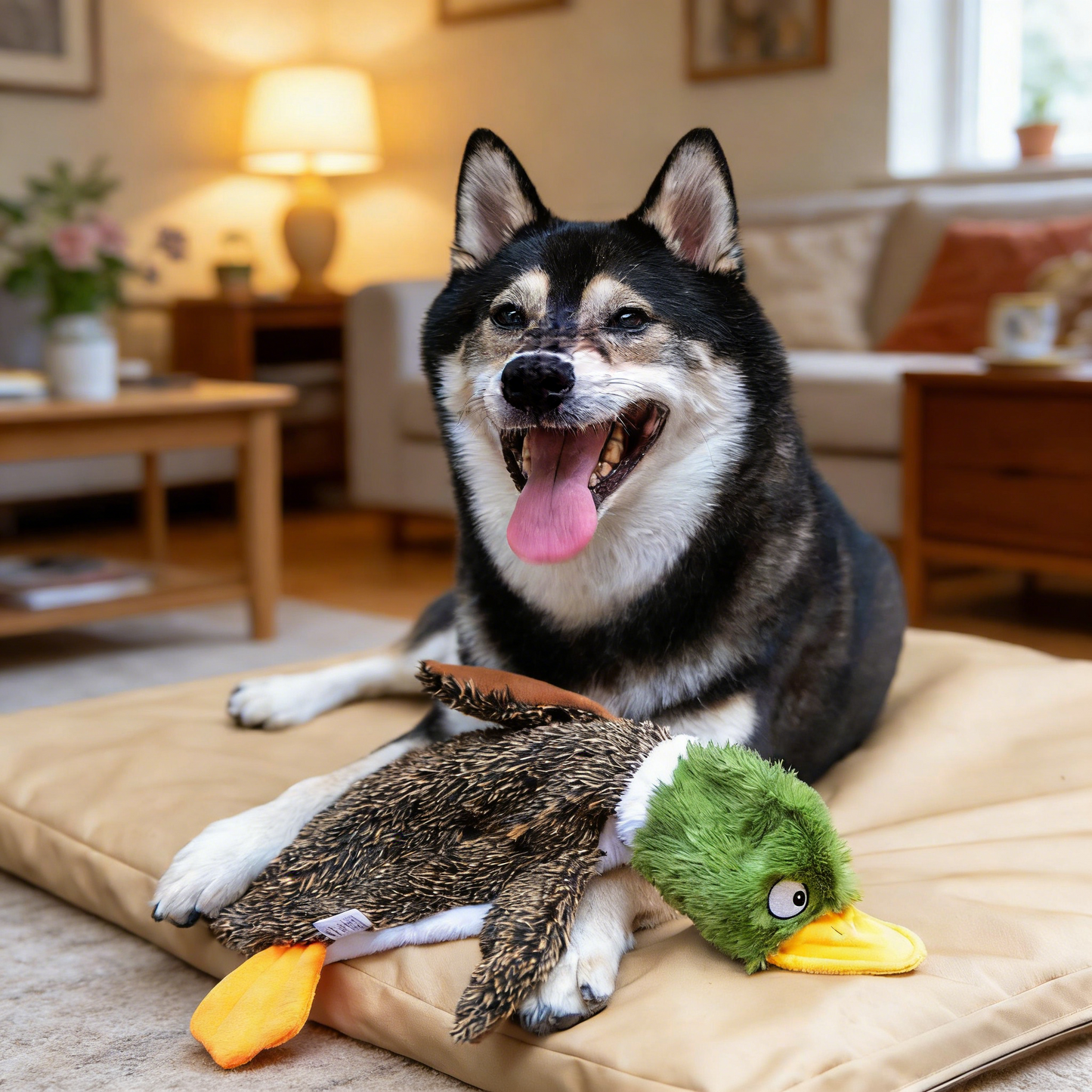 Supplies Squeaky Dog Toys with Soft Durable Fabric for Small, Medium and Large Pets Interactive Toy for Indoor Play